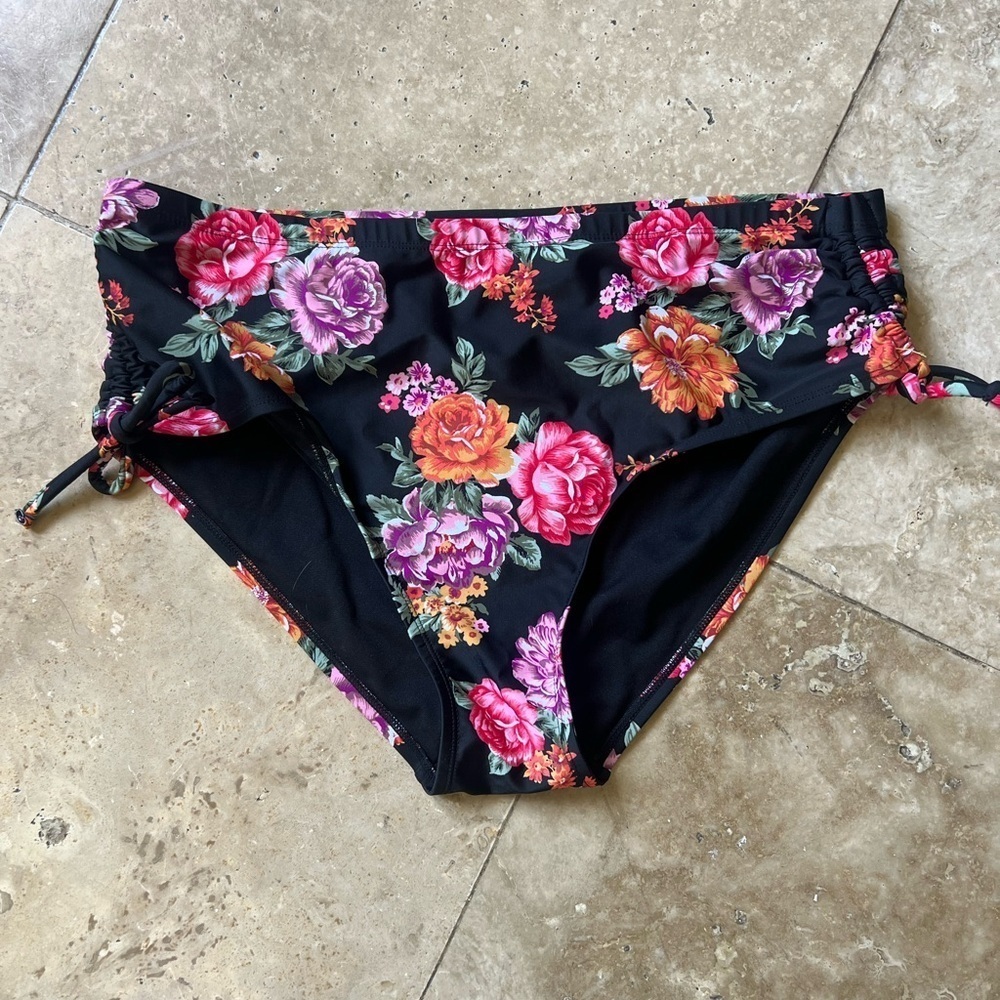 Terra and Sky ladies, high-rise bikini bottoms 1X perfect condition - Picture 2 of 6
